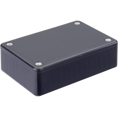 Hammond Electronics 1591MBK Contenitore Euro 85 x 56 x 25 ABS Nero 1 pz.
