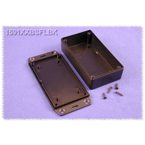 Hammond Electronics 1591XXBSFLBK Contenitore universale 113 x 63 x 32 ABS Nero 1 pz.