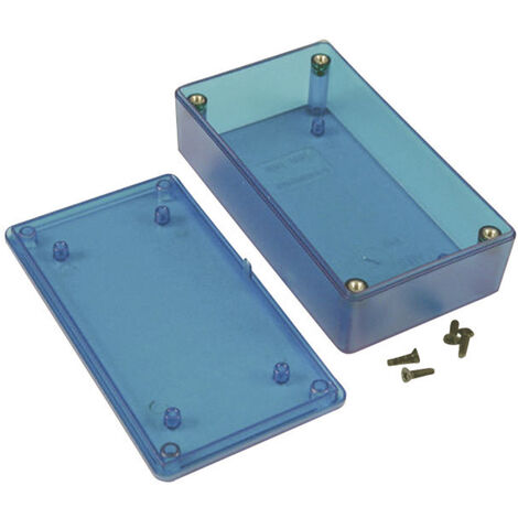 Hammond Electronics  1591XXBTBU Universal-Gehäuse 113 x 63 x 31  ABS  Blau (transparent) 1 St.