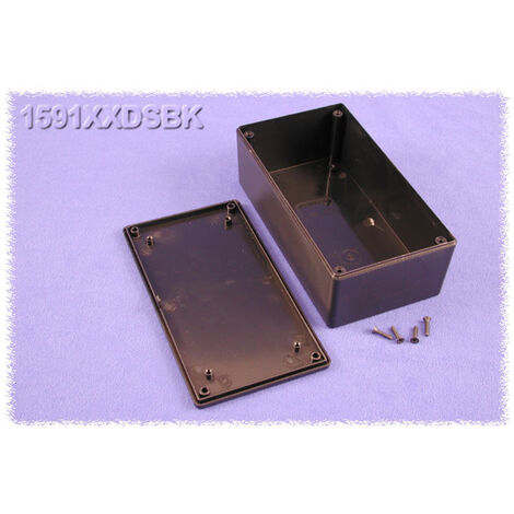 Hammond Electronics  1591XXDSBK Universal-Gehäuse 152 x 82 x 51  ABS  Schwarz 1 St.