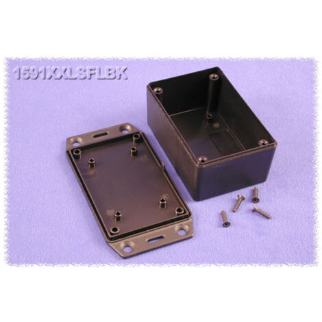 Hammond Electronics 1591XXLSFLBK Universal-Gehäuse 87 x 57 x 40 ABS Schwarz 1 St.