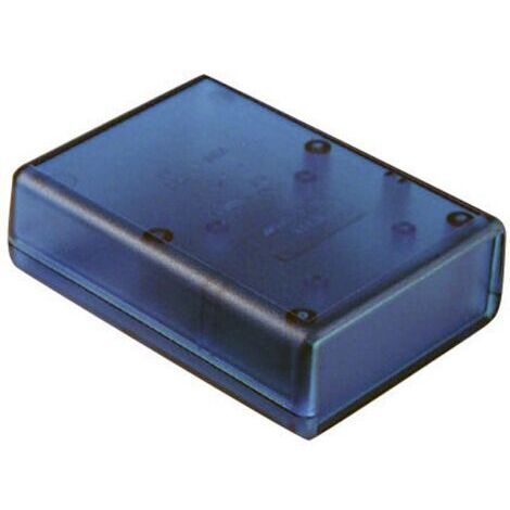 Hammond Electronics 1593QTBU Hand-Gehäuse 112 x 66 x 28  ABS Blau (transparent) 1 St.