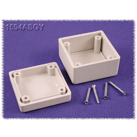 Hammond Electronics  1594ASGY Universal-Gehäuse 56 x 56 x 40  ABS  Grau 1 St.