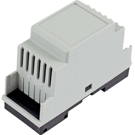 Hammond Electronics Boîtier pour rail 90 x 35 x 58 Polycarbonate gris clair 1 pc(s) A423192