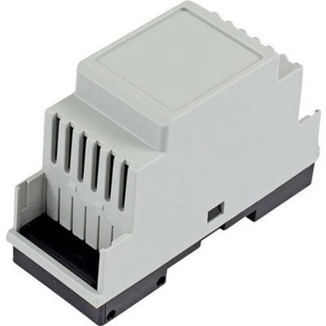 HAMMOND ELECTRONICS CONTENITORE DA GUIDA DIN 90 X 35 X 58 POLICARBONATO GRIGIO LUMINESCENTE 1 PZ.