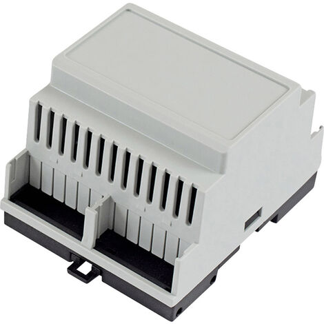 Hammond Electronics Hutschienen-Gehäuse 90 x 70 x 58 Polycarbonat Lichtgrau 1 St.