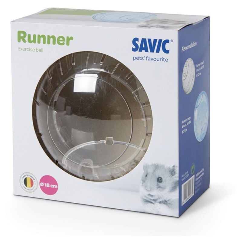 Savic - Balle de course pour hamster – 18 cm