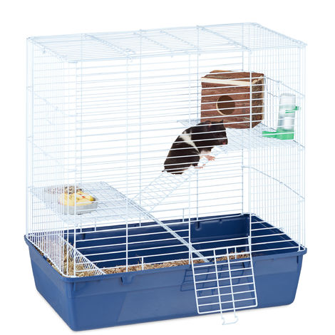 Hamsterkafig Gross Villa Fur Nager 3 Ebenen Mit Rampen Turen