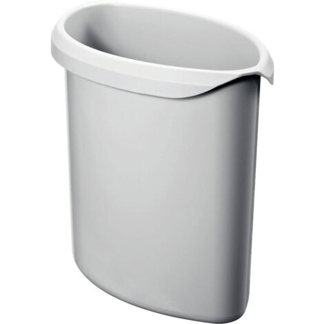 HAN 1815-F-11 Scomparto per rifiuti 2 l Plastica Grigio luminescente 1 pz.