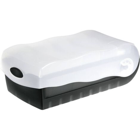HAN CROCO 997-633 Schedario Nero Numero max. di schede: 900 Schede DIN A7 orizzontale incl. 100 cartoncini a righe