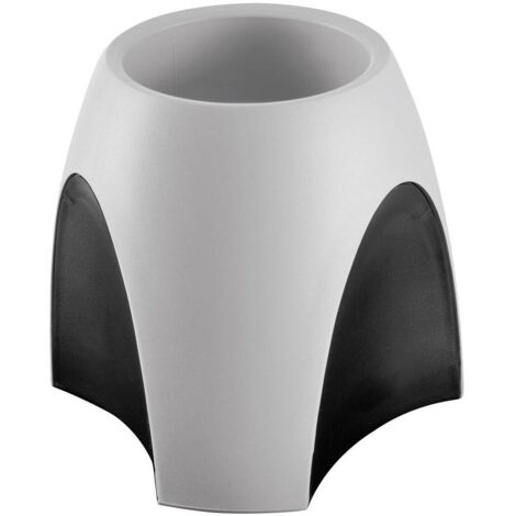 HAN DELTA 1753-31 Porta matite Grigio luminescente, Nero Numero scomparti: 1