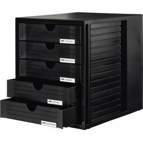 HAN Schubladenbox Systembox 1450-13 DIN Anzahl der Schubfächer: 5 Schubfächer