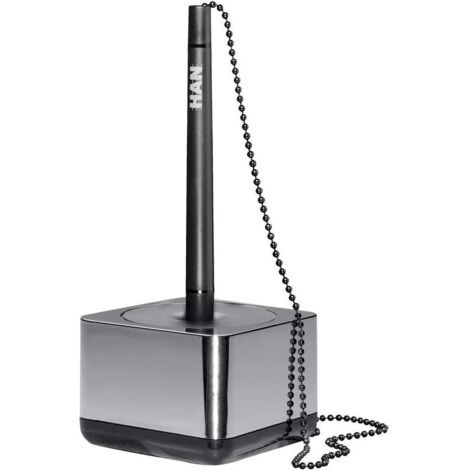HAN Socle pour stylo-bille i-LINE 27651-88 chrome, noir 1 pc(s)