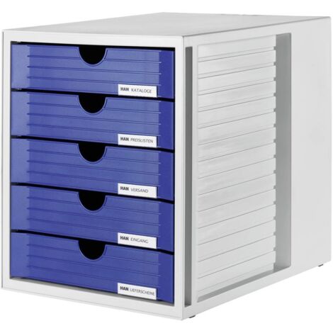 HAN Systembox cassetto blu per organizzazione