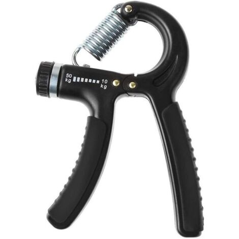 Hand Grip Finger Trainer Résistance réglable 10-50kg Hand Grip Exercice Musculation/Préhension de poids/Grip Training pour la force des doigts et de l'avant-bras