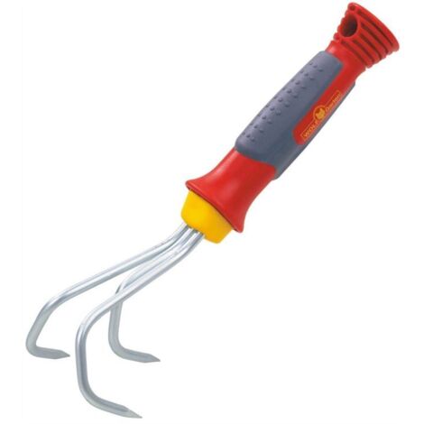 Hand Grubber With Fixed Handle Steel Ergonomic Grip Wolf Garten