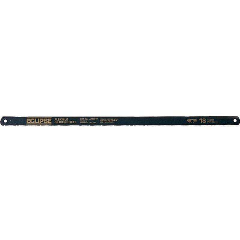 12'X1/2'X14tpi Low Alloy Hacksaw Blade- you get 5 - Eclipse