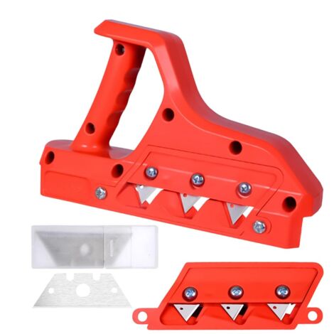 Hand planer, electric hand planer, for woodworking, 45° and 60°, suitable for woodworking (10 blades)