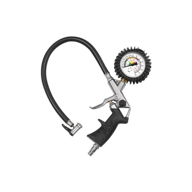 

Riegler - Manometro Manual De Neumticos No Calibrado, Con Conector De