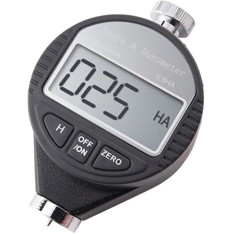 Hand Shore-A-Härte-Meter Prüfvorrichtung bewegliche Digital LCD Display Durometer 0100HA Dial-Skala Rubber Tire Nullstellung