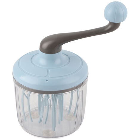 Hand Type Egg Cream Whisk Multifunctional Eggs Beater Practical Kitchen Tool 1100mL