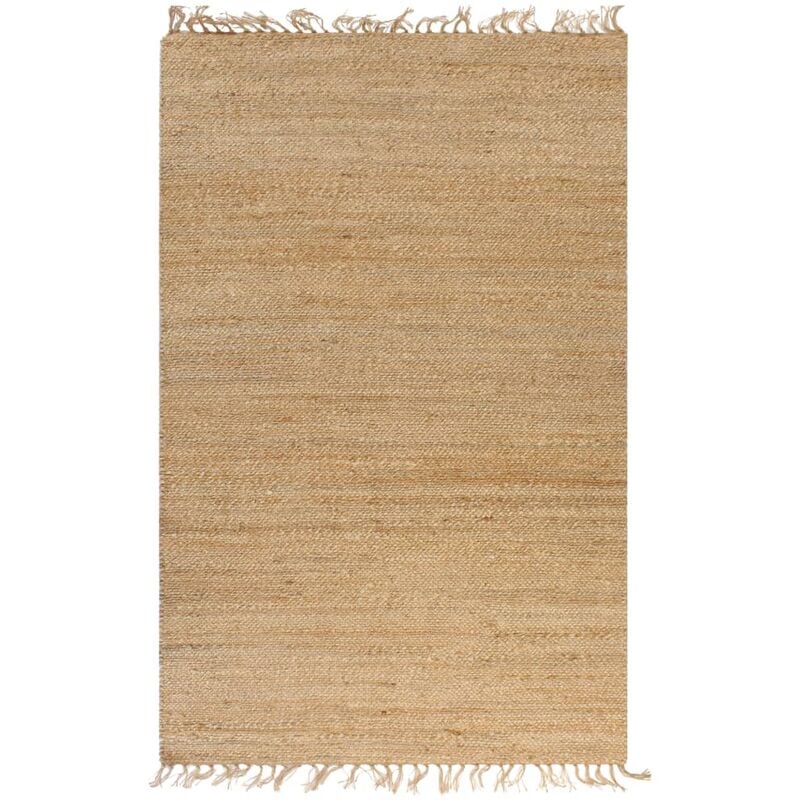 Vidaxl - Hand-Woven Jute Area Rug 120x180 cm Natural