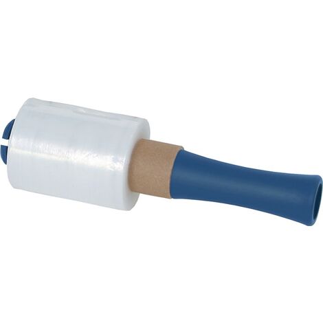 Handabroller f.Folienbreite 100mm blau TRANSPAK