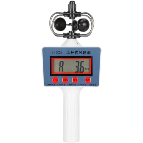 Handanemometer in Schalenform zur Windgeschwindigkeitsmessung – Lehrmittel für den Geographieunterricht
