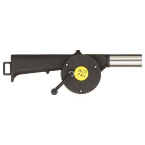 NEKA Handbetriebenes Grillgebläse aus Kunststoff mit Kurbelfunktion
