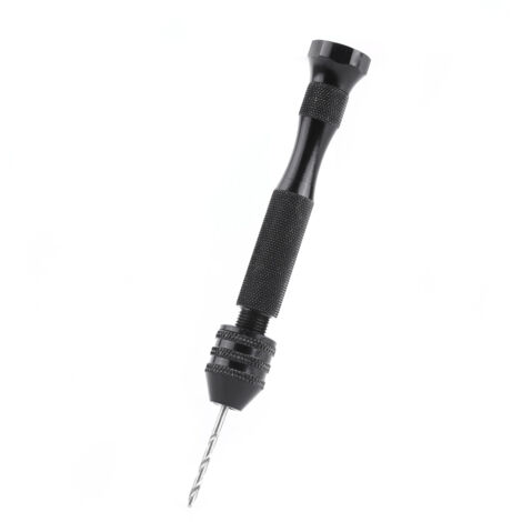 Handbohrfutter für Holzbohrmaschine mit 25 HSS-Bohrern, Spannbereich 0,3–3,6 mm