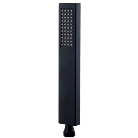 Handbrause aus schwarzem Messing