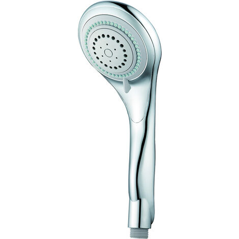 Handbrause BIOLUX 5-fach verstellbar 1/2" Antikalksystem Chrom