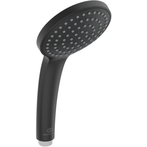 Handbrause Ideal Standard Idealrain 1 Strahlart Ø 100 mm, schwarz matt - B9402XG
