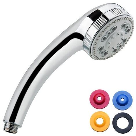 Handbrause Luna Ø 81 mm - 5 Strahlarten - chrom