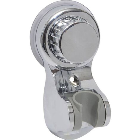 Handbrausehalter mit saugnapf oder zur befestigung - chrom - Tendance