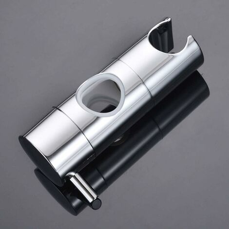 Handbrausehalterung, Duschhalterung, Badewannenhalterung, WC-Duschhalterung, austauschbare Duschhalterung 24MM Durchmesser ABS Chrom