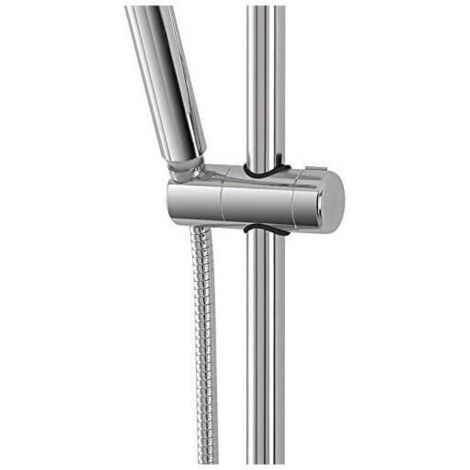Handbrausenhalter Chrom Ø 18- 25 mm Verstellbar und Pflegeleicht "Hidra"
