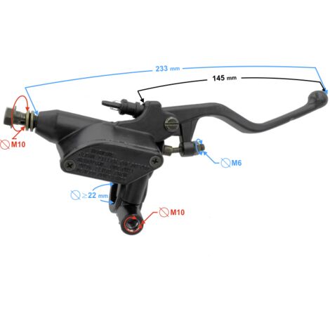 Handbremshebel mit Pumpe Hyper 125