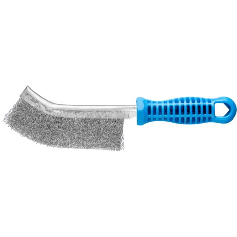 Handbürste HBG 10 INOX L.265mm 0,3mm Edelstahldraht (INOX) Besatz-L.25mm PFERD