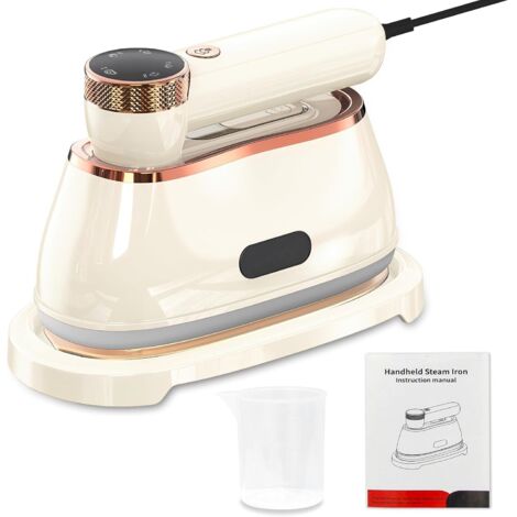 Handdampfgerät für Kleidung, tragbares vertikales Dampfbügeleisen mit 1200 W, um 180 ° faltbarer Reisedampfer für Kleidung, 180 ml großer Wassertank für unterwegs und zu Hause
