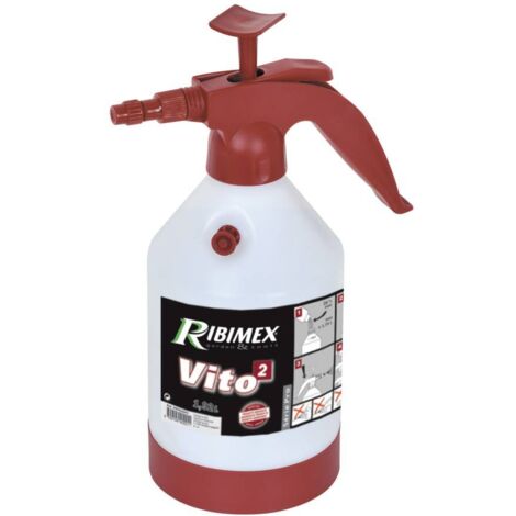 Handdrucksprüher VITO 2 RIBIMEX, für Chemikalien, 1,92 l
