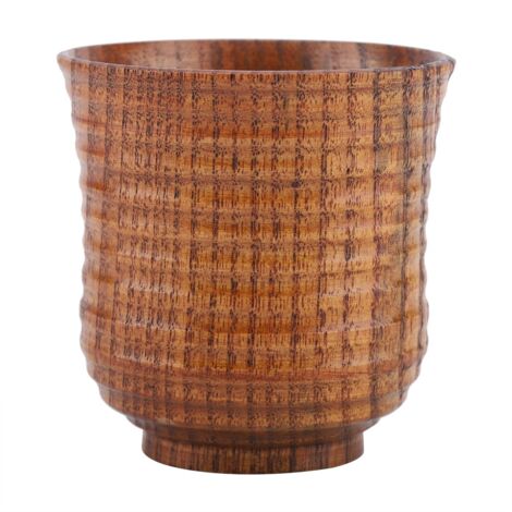 Handgefertigter Holzbecher für Kaffee, Tee, Bier, Saft oder Milch