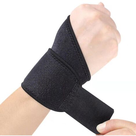 Handgelenkbandage, 1 Paar, Handgelenkbandage für rechtes und linkes Handgelenk, Muskelaufbau, geeignet zum Schutz und zur Schmerzlinderung