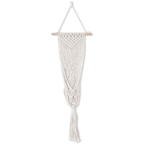 Handgewebter Hängeampelhalter, Gartenkorb und Wohnaccessoires