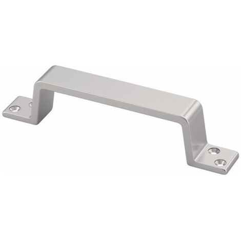Handgriff 420 A.34mm L.150mm B.21mm Alu.silberf.elox.Löcher 4