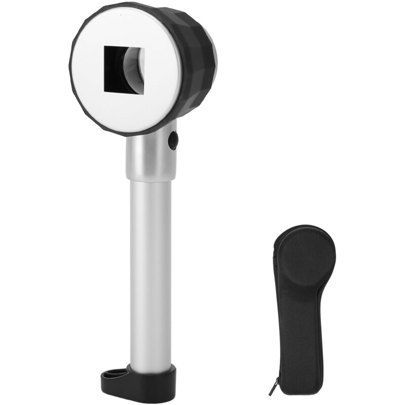 Rapanda - Handheld 10x loupe-3 leds Verre optique avec des bijoux à l'échelle de mesure