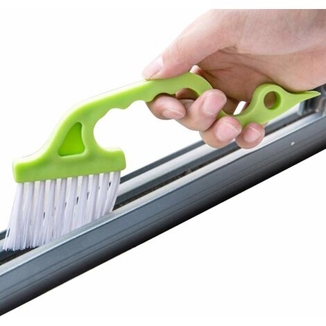 6pcs Grout Brush, Sliding Door Window Track Cleaning Brush