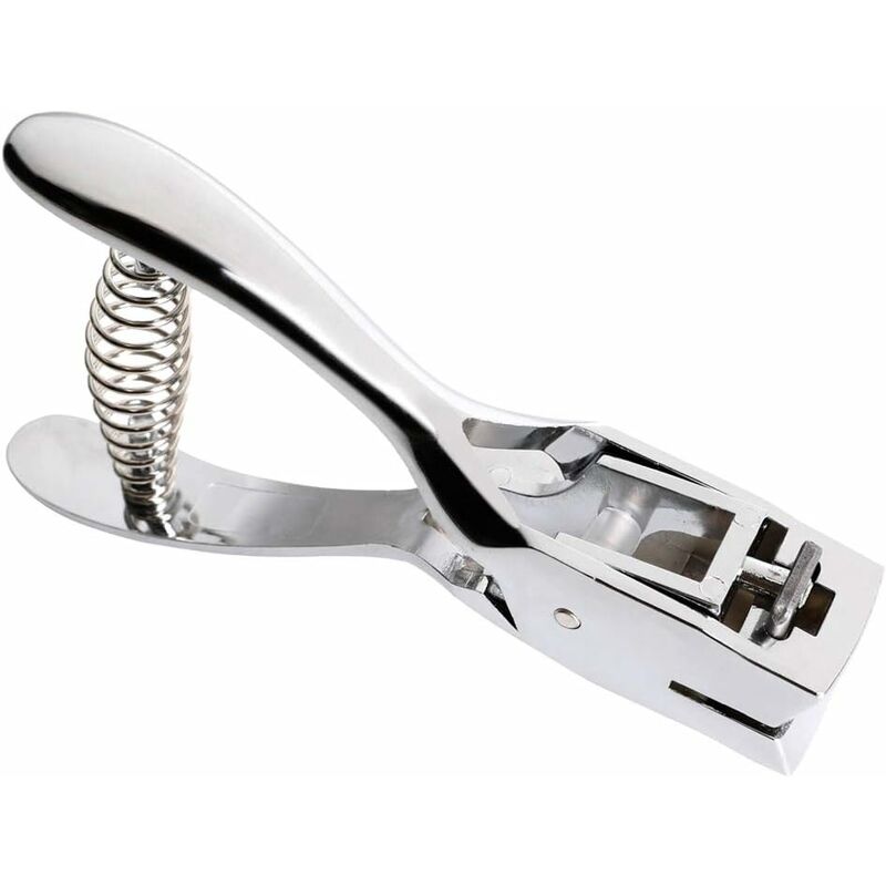 Handheld pvc id Card Slot Badge Hole Punch Pliers Tool (Punch)