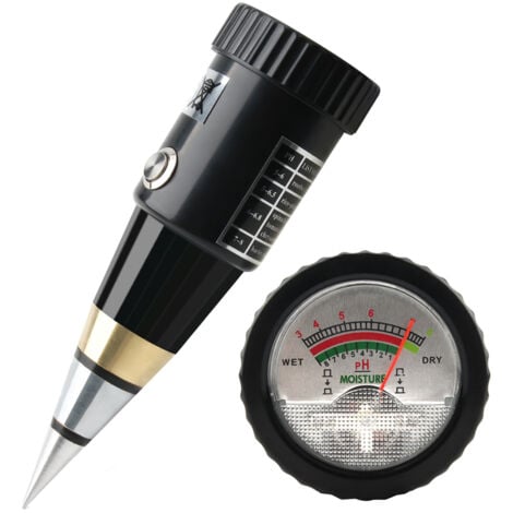Handheld Soil Moisture PH Meter Acidity Humidity Tester Metal Sensor Probe No Battery Hygrometer Planting Garden Tool