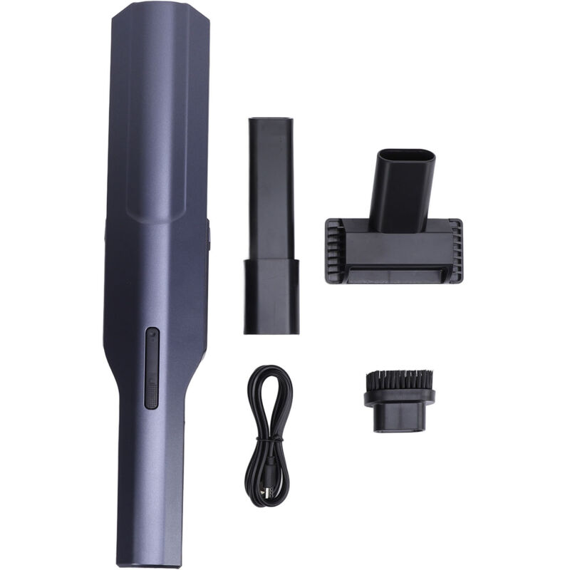 Handheld Vacuum Cleaner Portable Cordless High Suction Power Brushless Motor for Home Car Use Tarnish Color